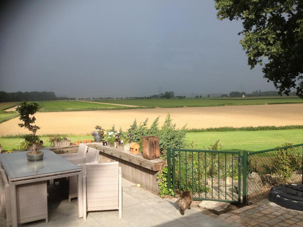 B&B Op De Brabantse Wal Halsteren Bagian luar foto